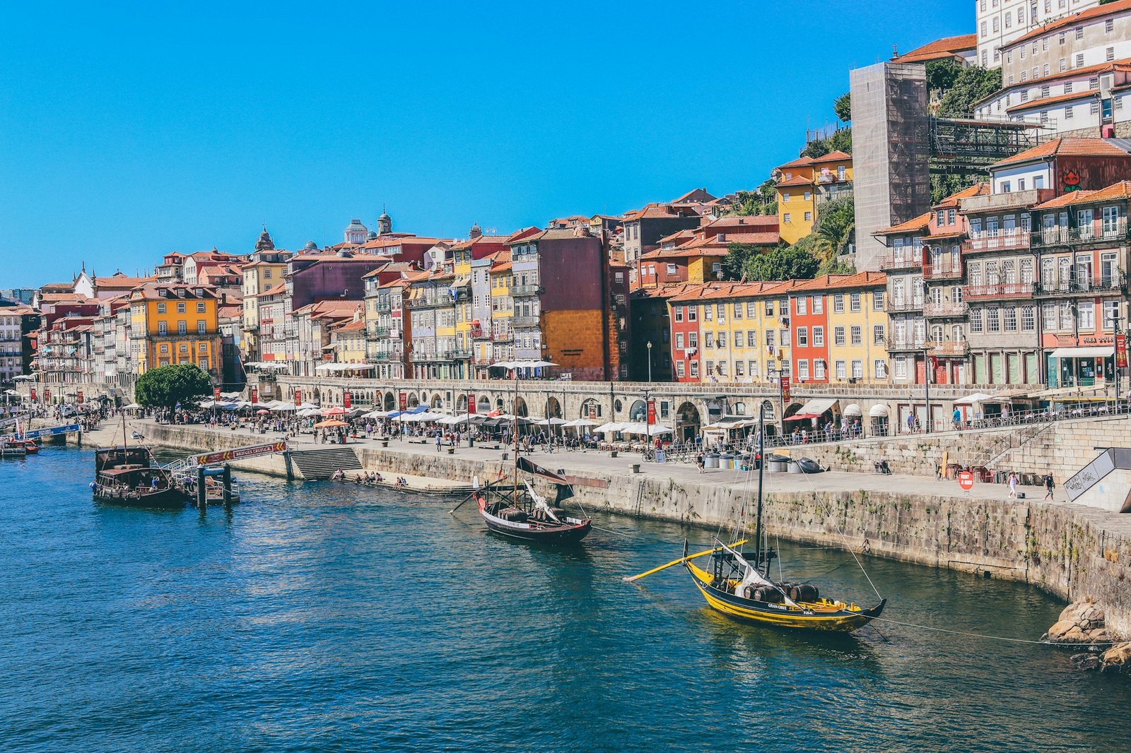 Riverside town in Portugal